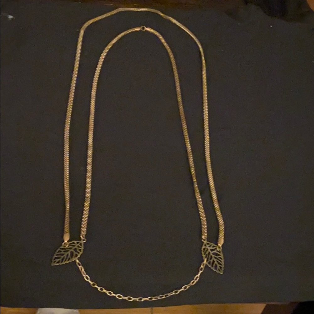 King gold necklace